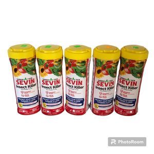 5 Sevin Garden 5 Insect Killer Dust Ready-to-Use 1 lb Protect Garden